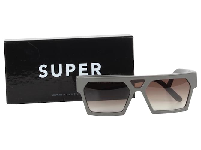 Super Trash Graue Sonnenbrille - Ansicht 4