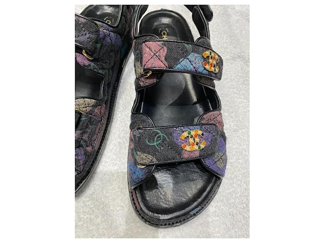 Chanel Sandalen Schwarz - Ansicht 2