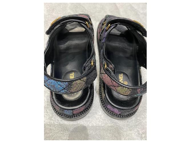 Chanel Sandalen Schwarz - Ansicht 3