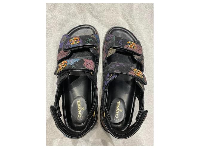 Chanel Sandalen Schwarz - Ansicht 4