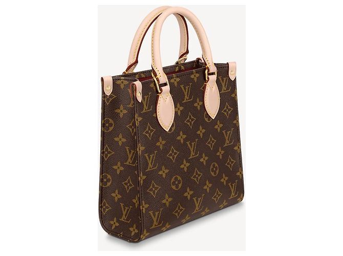 Louis Vuitton LV Sac Plat BB nuovo Marrone - vista 3