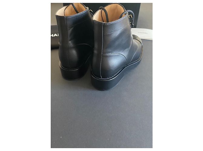 Chanel Lacets Noir - vue 4