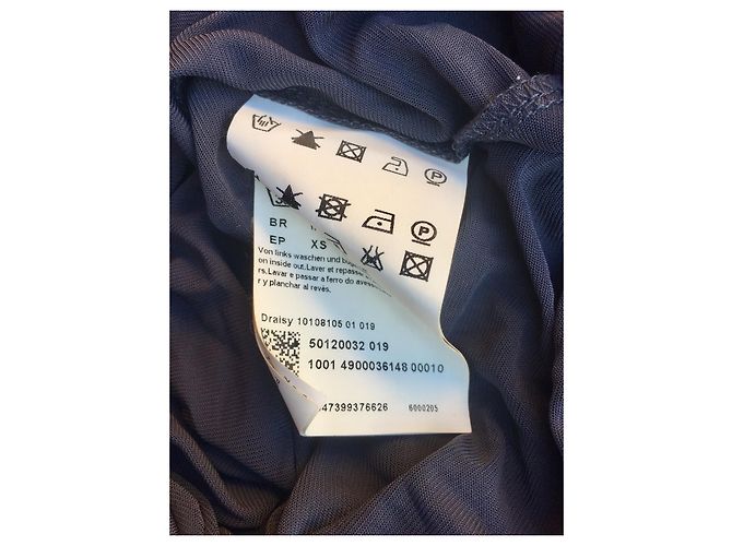 Hugo Boss Boss Orange Tunikakleid grau aus Viskose - Ansicht 4