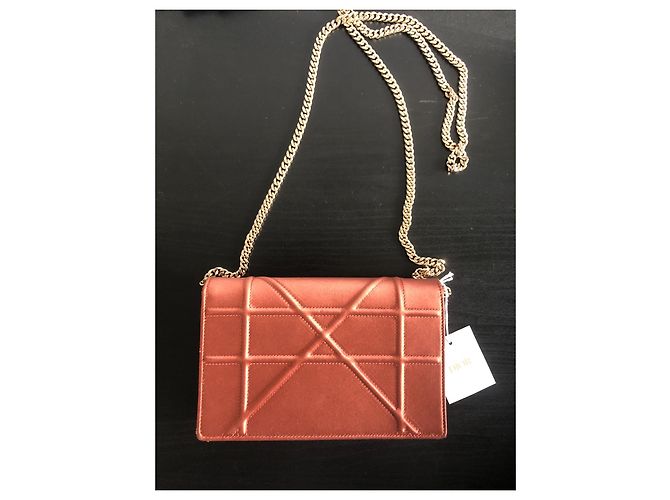 Borsa Dior Diorama 15*18 Arancione Bronzo - vista 3