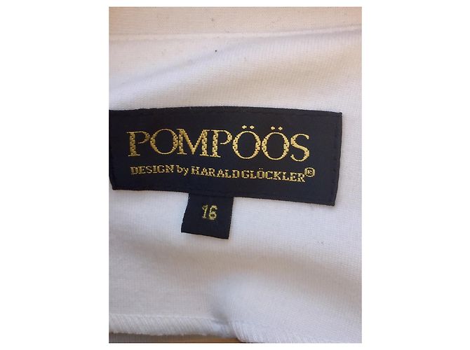 Autre Marque Pompöös Blazer weiß eingefasst in schwarz - Ansicht 3