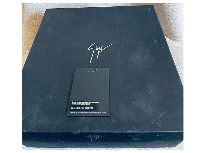 Décolleté Giuseppe Zanotti in pelle nera taglia 39.5 Nero - vista 8