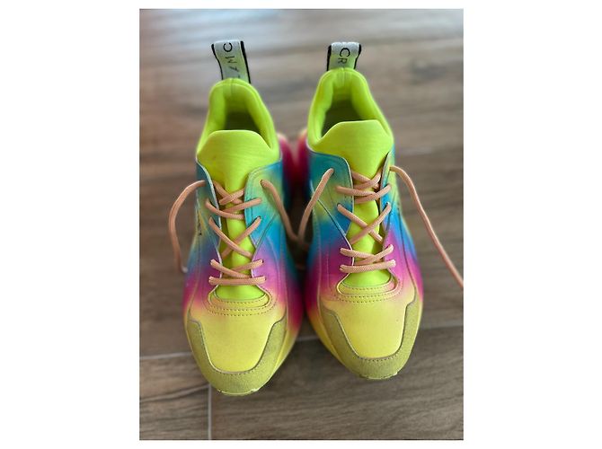 Stella Mc Cartney Stella McCartney Sneaker aus Leder Mehrfarben - Ansicht 2