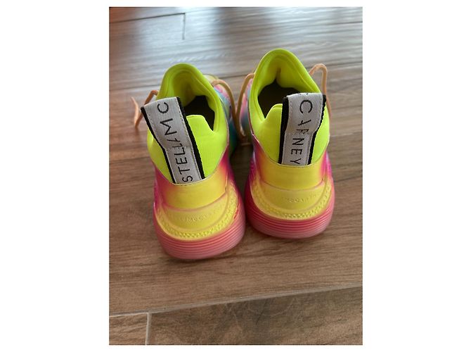 Stella Mc Cartney Stella McCartney Sneaker aus Leder Mehrfarben - Ansicht 3
