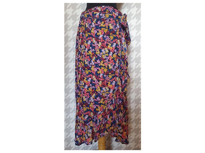 Autre Marque Falda floral Beck Sonder Gaard de viscosa Multicolor - vista 2