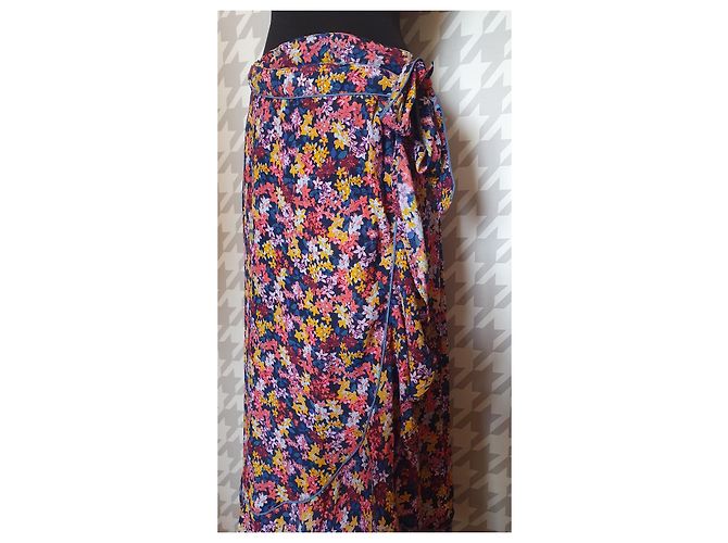 Autre Marque Falda floral Beck Sonder Gaard de viscosa Multicolor - vista 3