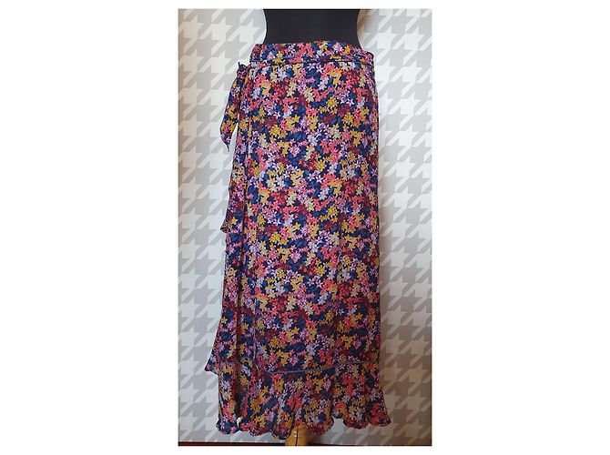 Autre Marque Falda floral Beck Sonder Gaard de viscosa Multicolor - vista 4