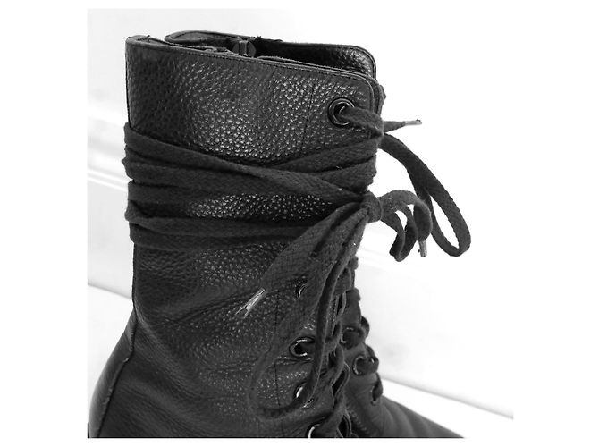 Botas victorianas Véronique Branquinho Negro - vista 2