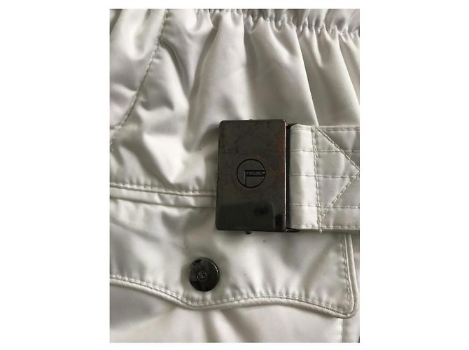 Autre Marque White Ski Jacket Polyester Size 36 - view 5