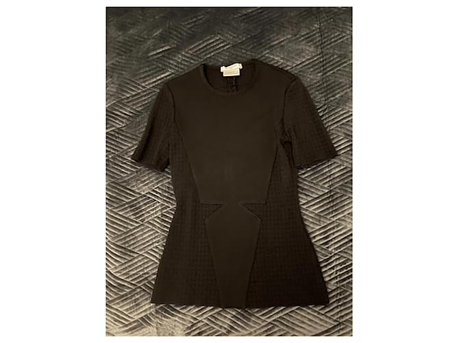 Top preto Givenchy em elastano M - vista 3