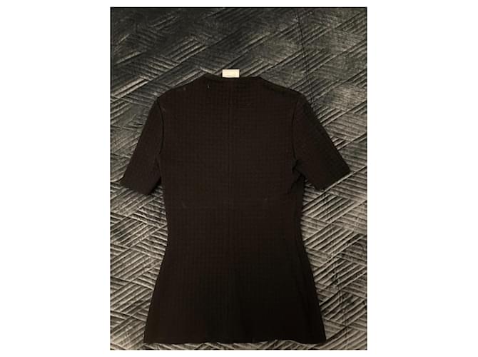 Top preto Givenchy em elastano M - vista 4