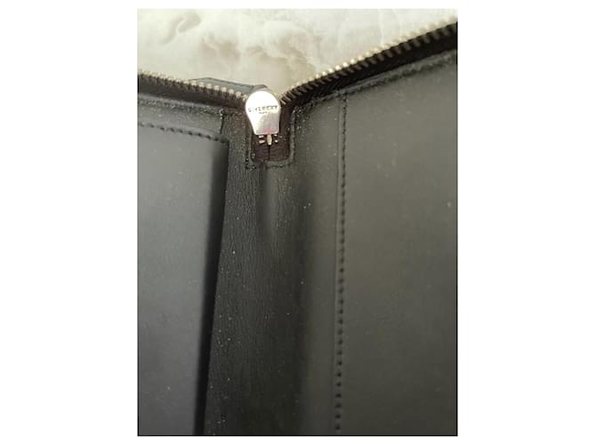 Bracciale rigido Givenchy Shark in pelle marrone scuro - vista 2