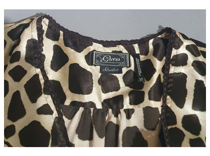 Guess Top Multicolore Polyester Elastane S Multiple colors - view 2