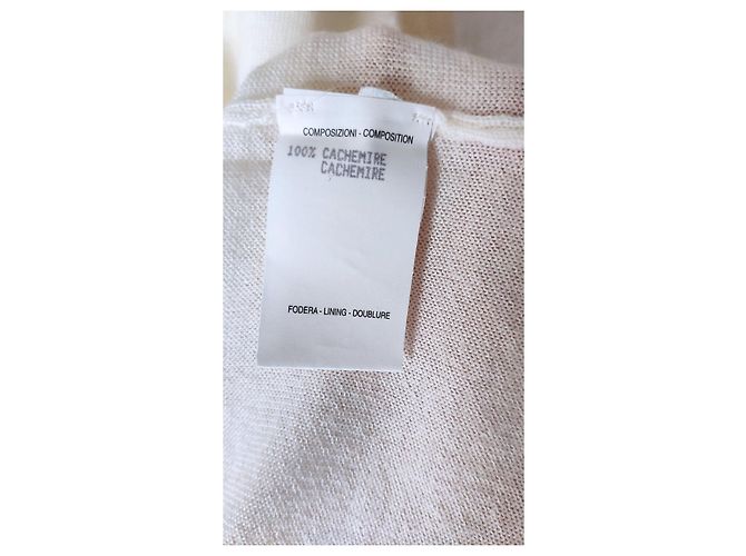 SUÉTER DE PUNTO DE CASHMERE GUCCI Blanco - vista 6