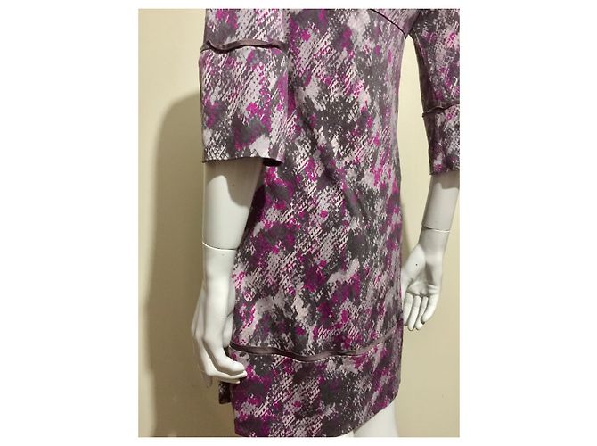 Diane Von Furstenberg Vestido de seda DvF Laetitia Multicolor - vista 3