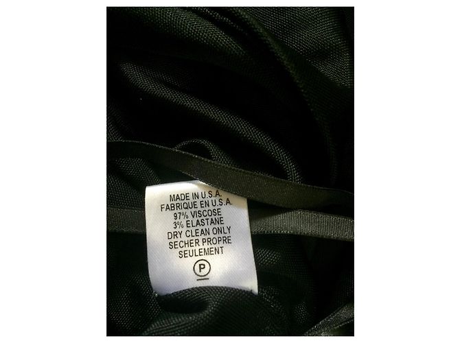 Diane Von Furstenberg DvF pequeño vestido negro vintage - vista 5