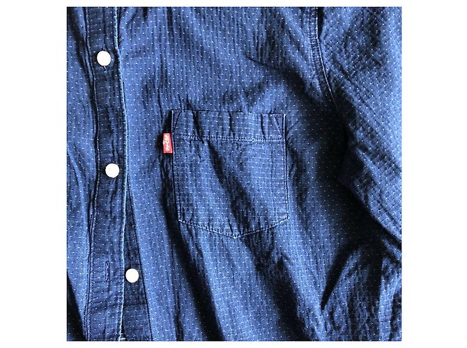 Levi's Camicia con cuciture Levis Sashiko (VINTAGE ▾) Blu - vista 5