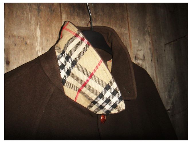 Burberry Parkagröße 52 Dunkelbraun - Ansicht 3