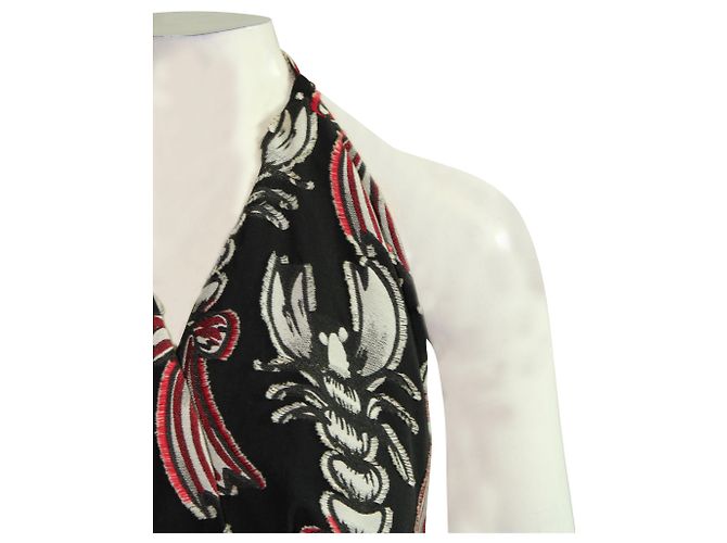Tsumori Chisato Top de terciopelo langosta Negro - vista 5