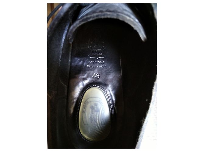 La Botte Gardiane Scarpe stringate in pelle nera 46 Nero - vista 4