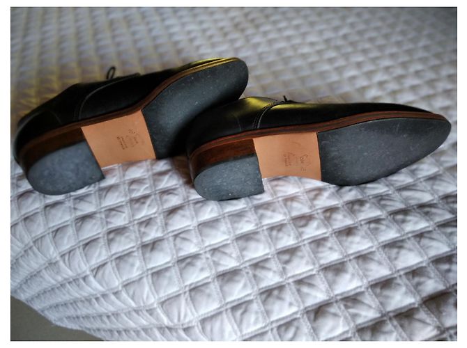 La Botte Gardiane Scarpe stringate in pelle nera 46 Nero - vista 5