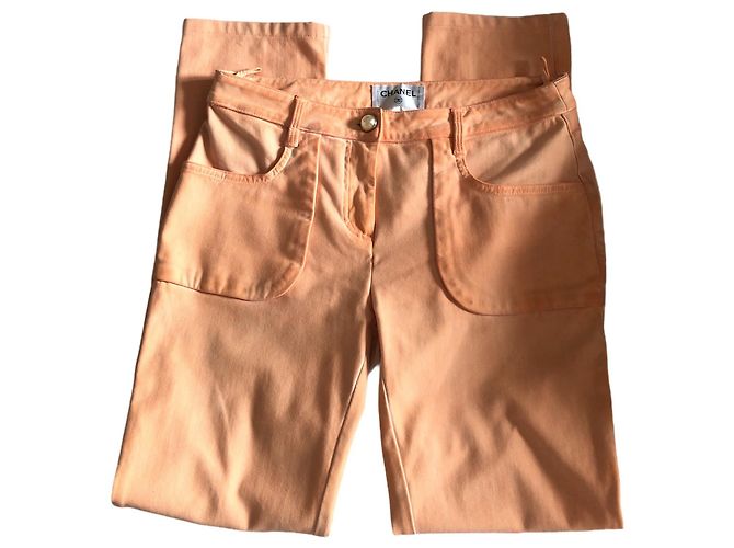 Pantalones Naranja Chanel - vista 3