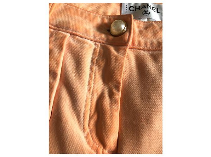 Pantalones Naranja Chanel - vista 4