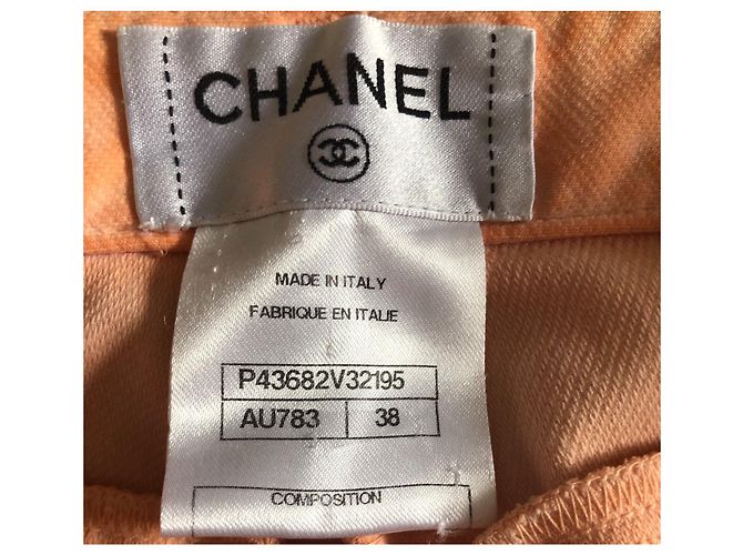 Pantalones Naranja Chanel - vista 5