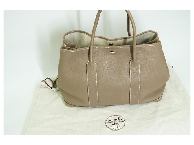 Hermès HERMES Negonda Garden Party 36 Beige - vista 2