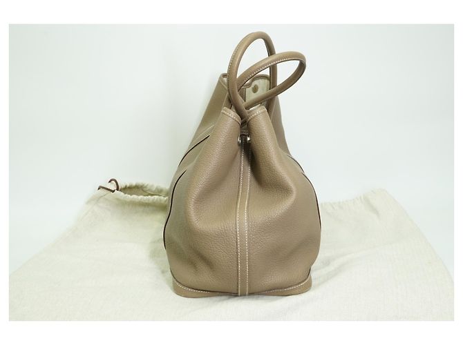 Hermès HERMES Negonda Garden Party 36 Beige - vista 5