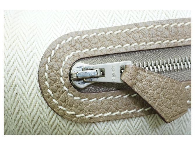 Hermès HERMES Negonda Garden Party 36 Beige - vista 18