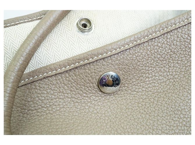 Hermès HERMES Negonda Garden Party 36 Beige - vista 19