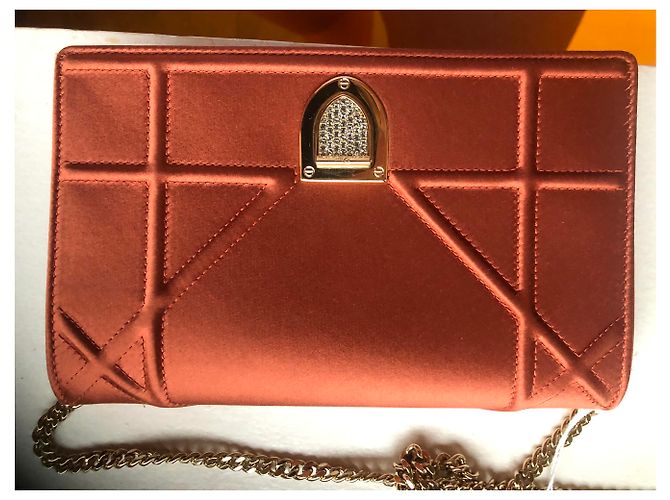 Borsa Dior Diorama 15*18 Arancione Bronzo - vista 8