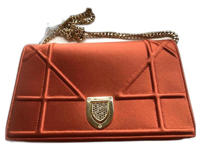 Borsa Dior Diorama 15*18 Arancione Bronzo - vista 2