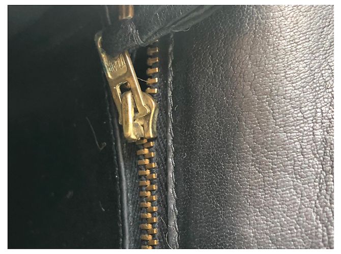 Constance Hermès Hermes Costanza Coccodrillo 23 Noir Nero - vista 16