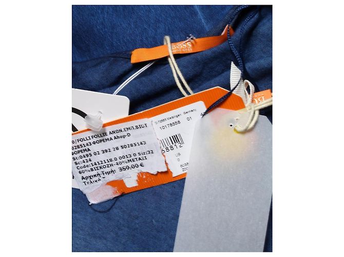 Hugo Boss Silk Jumpsuit Blue - view 4