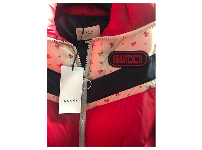 Chaqueta de plumas Gucci Roja - vista 2