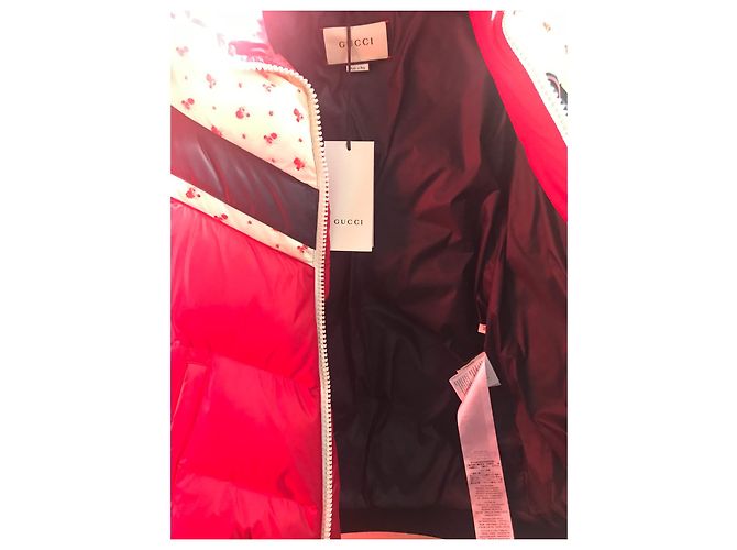 Chaqueta de plumas Gucci Roja - vista 5