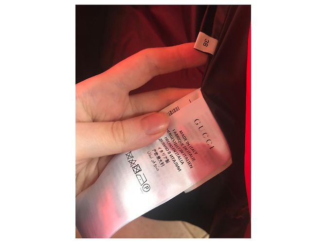 Chaqueta de plumas Gucci Roja - vista 7