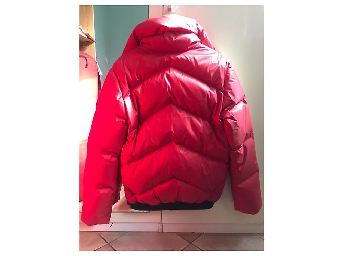 Chaqueta de plumas Gucci Roja - vista 8