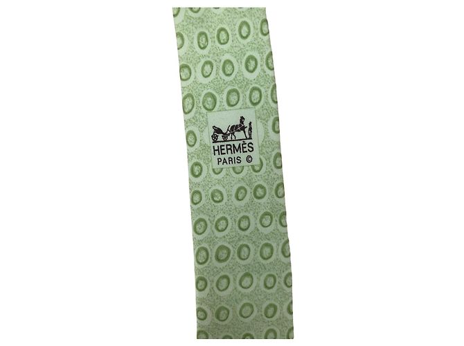 Hermès laço de hermes Verde - vista 2