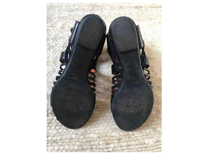 Givenchy Gladiatorensandalen Schwarz - Ansicht 10