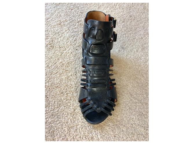Givenchy Gladiatorensandalen Schwarz - Ansicht 2