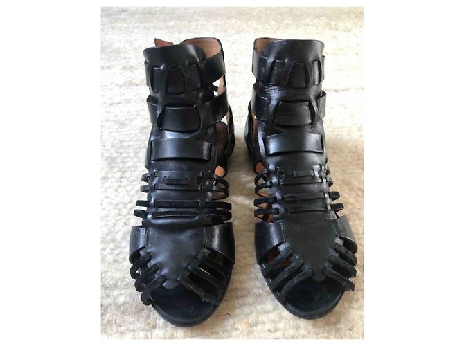Givenchy Gladiatorensandalen Schwarz - Ansicht 3