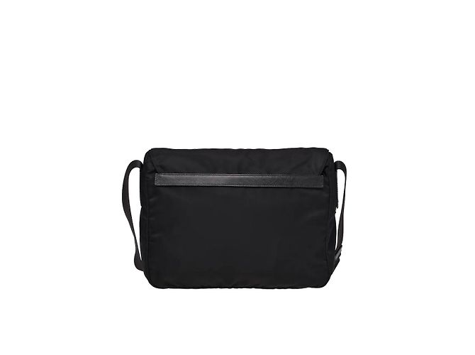 Borsa a tracolla Prada in nylon nera NOVITÀ - vista 4