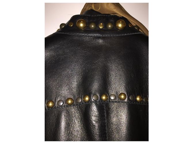 Gucci Lederjacke schwarz - Ansicht 9